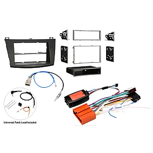 Mazda 3 BL (2009-2013) Single / Double Din Car Stereo Upgrade Fitting Kit (WITH SWC)