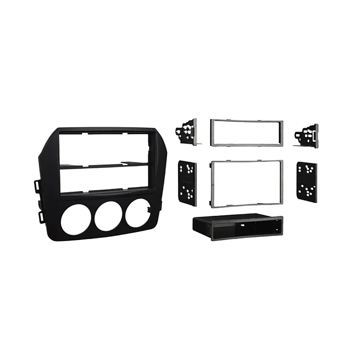 InCarTec FK-377-SWC Mazda MX-5 2009-2015 Single/Double Din Car Stereo Upgrade Fitting Kit (SWC/ NON BOSE)