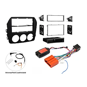 Mazda MX-5 (2009-2015) Single / Double DIN Car Stereo Upgrade Fitting Kit (SWC/ NON BOSE)