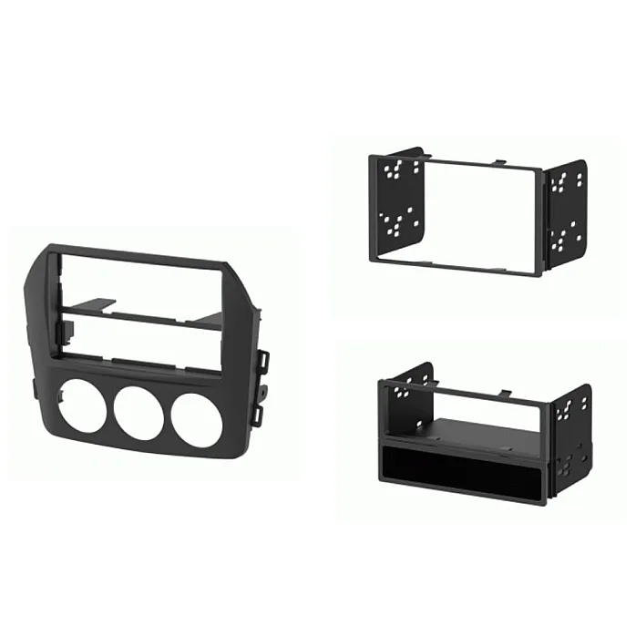 InCarTec FK-377-SWC Mazda MX-5 2009-2015 Single/Double Din Car Stereo Upgrade Fitting Kit (SWC/ NON BOSE)