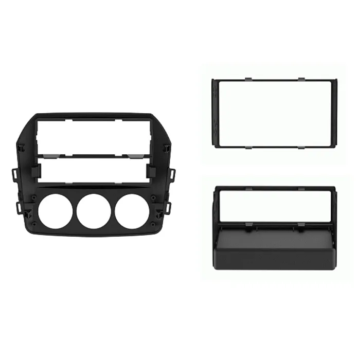 InCarTec FK-377-SWC Mazda MX-5 2009-2015 Single/Double Din Car Stereo Upgrade Fitting Kit (SWC/ NON BOSE)