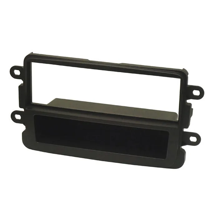InCarTec FK-391 Dacia Single Din Car Stereo Fitting Kit MATT BLACK (WITHOUT SWC)