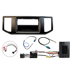 VW Crafter (2017-2023) Single DIN Car Stereo Upgrade Fitting Kit (With SWC)