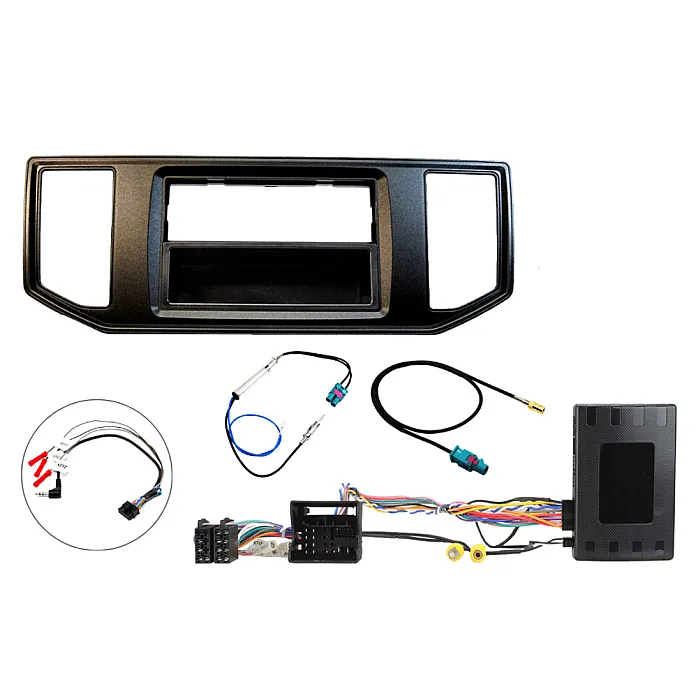 InCarTec FK-399-SWC VW Crafter (2017-2023) Single Din Car Stereo Upgrade Fitting kit (With Steering Controls)