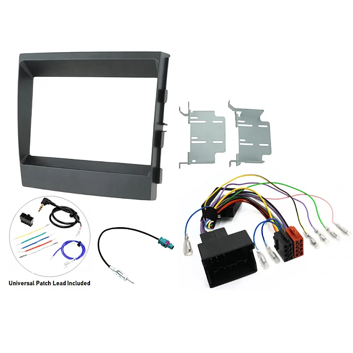 InCarTec FK-431-PCM31-SWC Porsche Panamera Double Din Car Stereo Fitting Kit (PCM3.1/STANDARD AUDIO)