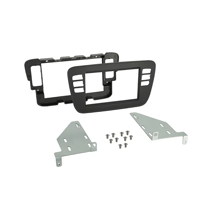 InCarTec FK-442-IGN01 Skoda Citigo (2011-2016) Double Din Stereo Fitting Kit (Without SWC / Matt Black)