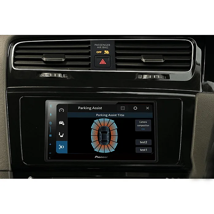 VW Golf MK7 (2012–2016) Pioneer 6.8" Screen Wireless Android Auto/Apple CarPlay DAB+ Stereo Upgrade Kit