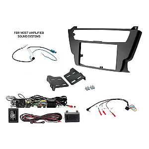 BMW 3, 4 Series Double Din Car Stereo Upgrade Fitting Kit (MOST AMPLIFIED MODELS)