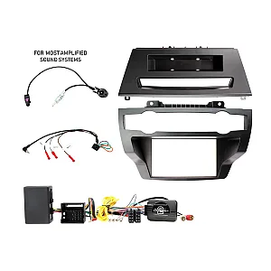 BMW X5, X6 Double Din Car Stereo Upgrade Fitting Kit (MOST AMPLIFIED MODELS)