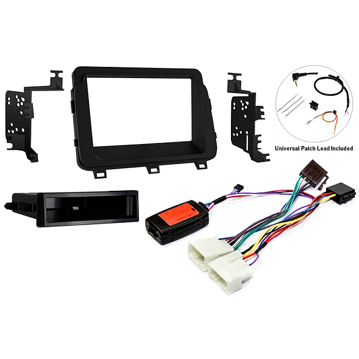 InCarTec FK-584 Kia Complete Single/Double Din Stereo Upgrade Fitting Kit (BASIC AUDIO)