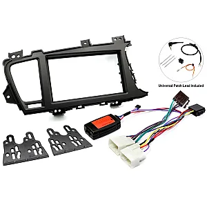 Kia Optima (2010-2014) Double Din Stereo Upgrade Fitting Kit (BASIC AUDIO)