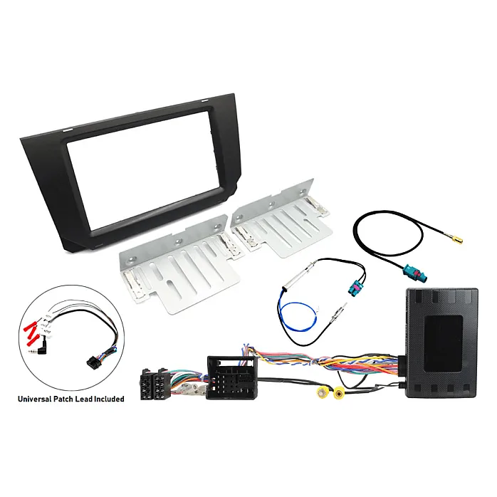 InCarTec FK-606-SWC Seat Arona, Ibiza Double Din Car Stereo Upgrade Fitting Kit