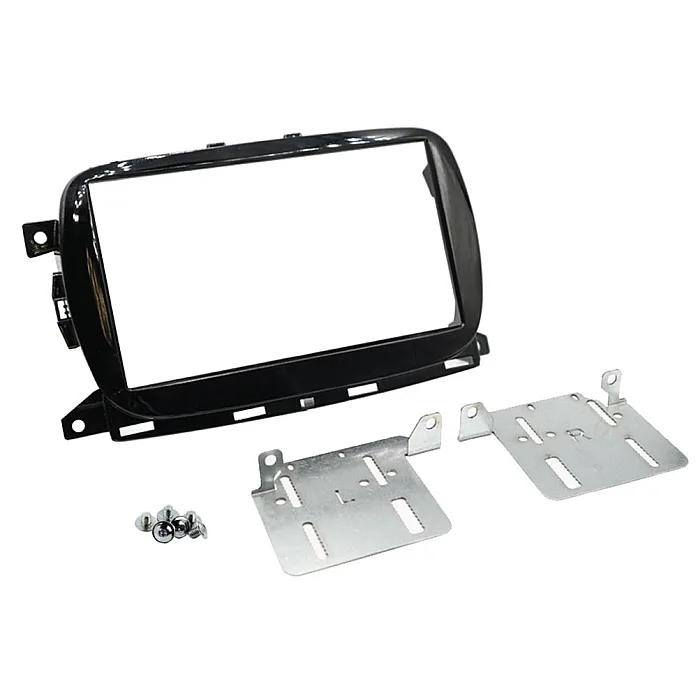 InCarTec FK-625 Fiat 500 (2016-2021) Double Din Car Stereo Upgrade Fitting Kit (STANDARD RADIO)
