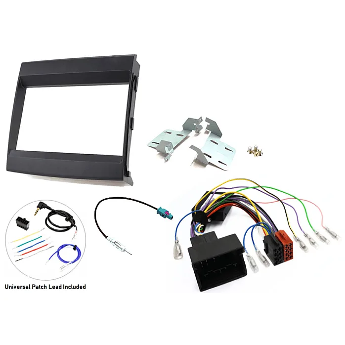 InCarTec FK-632-PCM31-SWC Porsche Cayenne Double Din Stereo Fitting Kit (PCM 3.1/ STANDARD AUDIO)