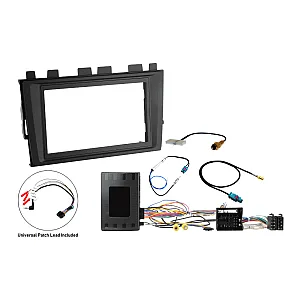 InCarTec FK-635-CAM VW Transporter T6.1 (2019-2023) Double Din Stereo Fitting Kit with SWC & Camera Retention