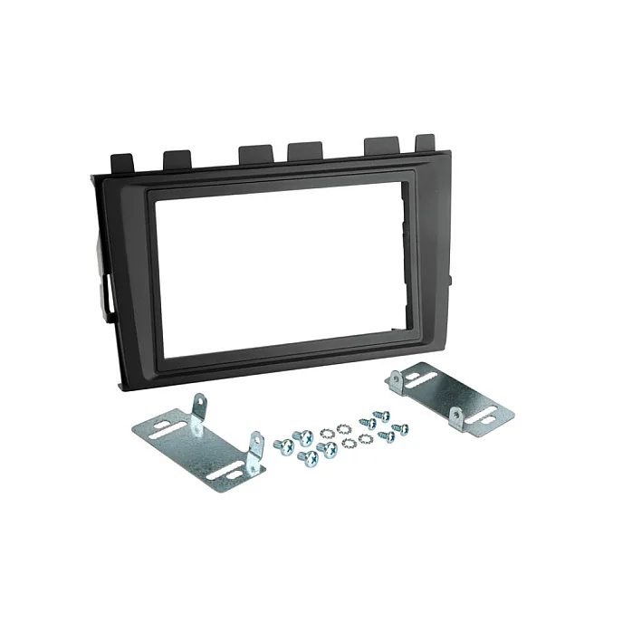 InCarTec FK-635-CAM VW Transporter T6.1 (2019-2023) Double Din Stereo Fitting Kit with SWC & Camera Retention