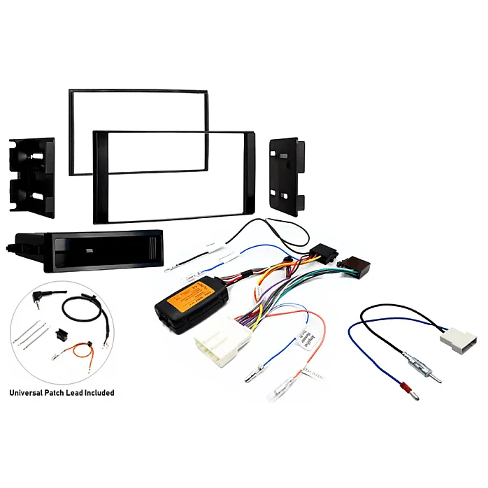 InCarTec FK-644-SWC Nissan NV200 2010-2019 Single/Double Din Car Stereo Upgrade Fitting Kit (WITH SWC)