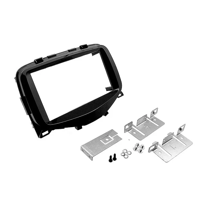 InCarTec FK-650-SWC-CAM Peugeot 108 Double DIN Fitting Kit (WITH STEERING CONTROLS & CAMERA RETENTION)