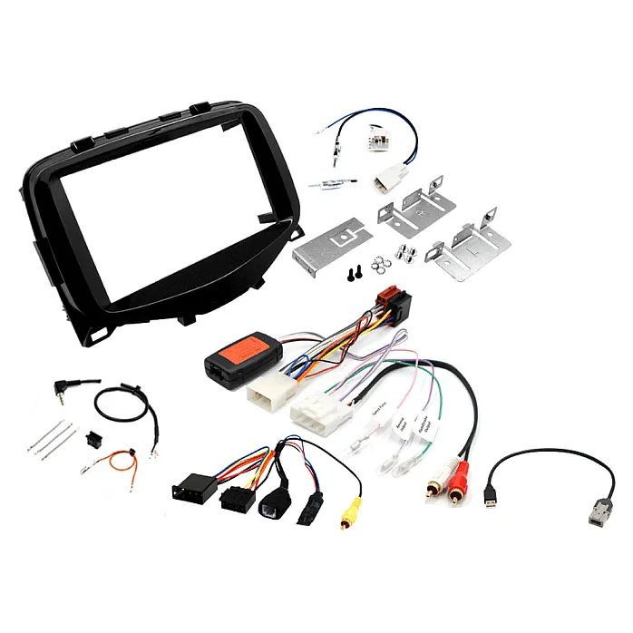 InCarTec FK-650-SWC-CAM Peugeot 108 Double DIN Fitting Kit (WITH STEERING CONTROLS & CAMERA RETENTION)