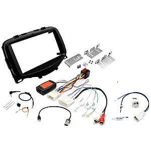 Citroen C1 (14-21) Double DIN Car Stereo Upgrade Fitting Kit (WITH STEERING CONTROLS)