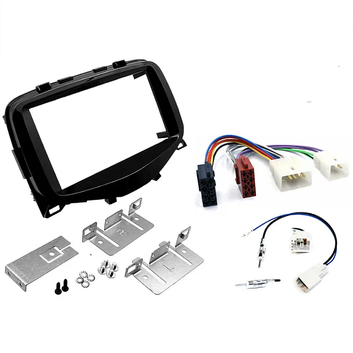 InCarTec FK-650 Peugeot 108 Double DIN Car Stereo Upgrade Fitting Kit (WITHOUT STEERING CONTROLS)