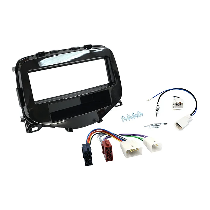InCarTec FK-651 Citroen C1 Single Din Car Stereo Upgrade Fitting Kit (WITHOUT STEERING CONTROLS)