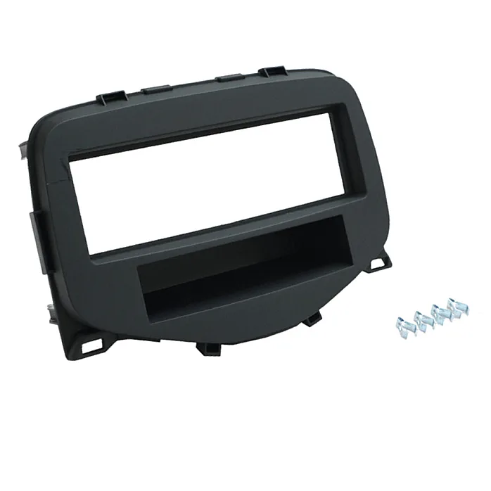 InCarTec FK-652 Peugeot 108 (2014-2021) Single Din Car Stereo Upgrade Fitting Kit (WITHOUT STEERING CONTROLS)