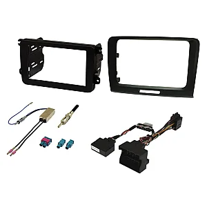 InCarTec FK-689-IGN Skoda Double Din Fitting Kit, with CANBUS Ignition