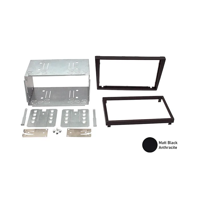InCarTec FK-700-ISO Vauxhall/Opel Double Din Car Stereo Matt Black Fitting Kit (WITHOUT SWC)