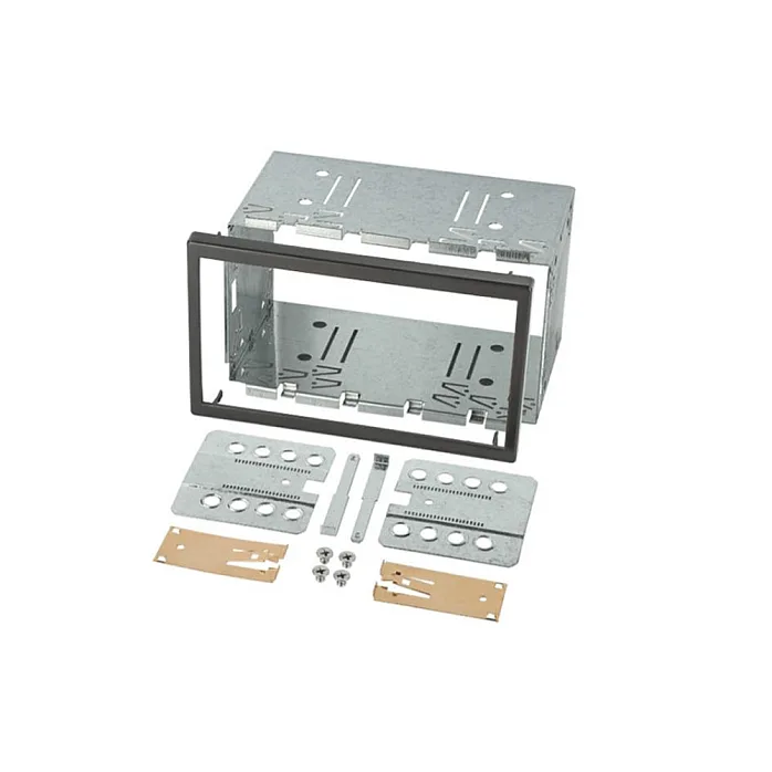 Connects2 CTKFT19 Fiat Panda 2004 - 2012 Matt Black Double Din Car Stereo Fascia Fitting Kit