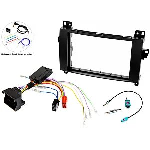 InCarTec FK-711-4 Mercedes Vito Double Din Stereo Upgrade Fitting Kit