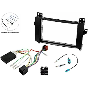 InCarTec FK-711-5 Mercedes Sprinter, Viano, Vito (AUDIO 5) Double DIN Car Stereo Upgrade Fitting Kit