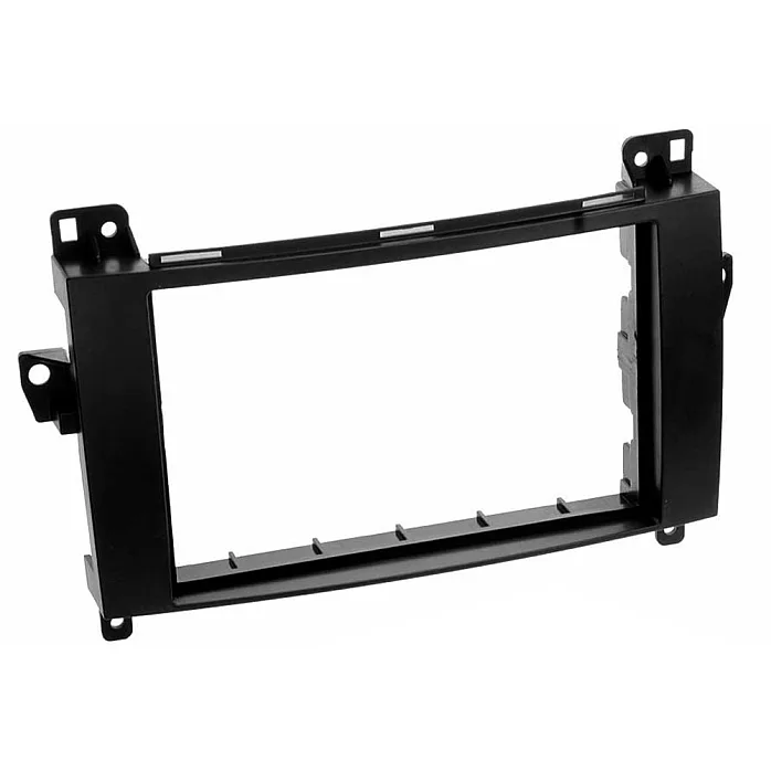 InCarTec FK-711-NTG2.5 Mercedes Double Din Stereo Upgrade Fitting Kit With Steering Controls (QUADLOCK)
