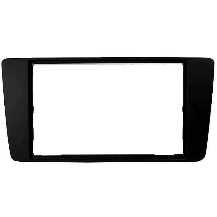 InCarTec FK-713-SWC1-S Skoda Double Din Stereo Upgrade Fitting Kit (Steering wheel controls) With Single Fakra