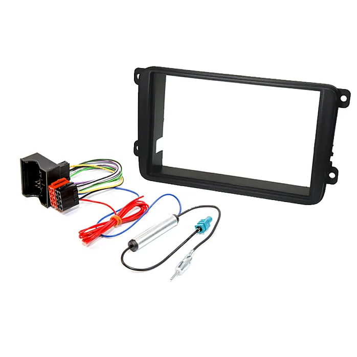 InCarTec FK-714 Seat Double Din Car Stereo Upgrade Fitting Kit (HARDWIRE IGNITION)