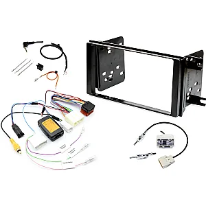 InCarTec FK-727-CAM Subaru Forester Double DIN Stereo Fitting Kit With Camera Retention (OEM KENWOOD NAV)