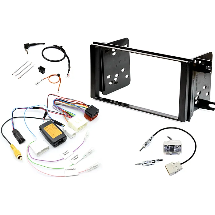 InCarTec FK-727-CAM Subaru Forester Double DIN Stereo Fitting Kit With Camera Retention (OEM KENWOOD NAV)
