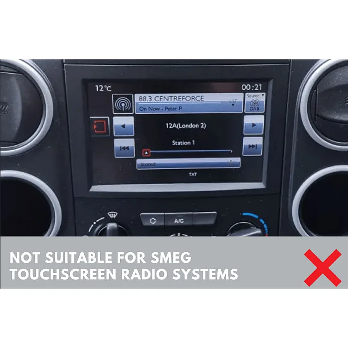 InCarTec FK-743-SWC Citroen Berlingo II Double Din Car Stereo Upgrade Fitting Kit With Steering Controls