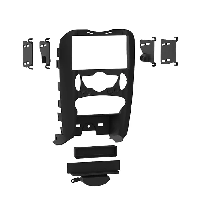 InCarTec FK-771-SWC Mini R55,R56,R57,R58,R59 Single / Double Din Stereo Upgrade Fitting Kit