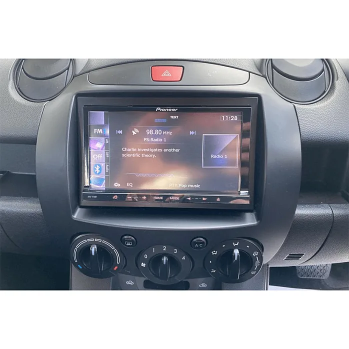 InCarTec FK-780 Mazda 2 Single/ Double Din Stereo Upgrade Fitting Kit (WITHOUT SWC)