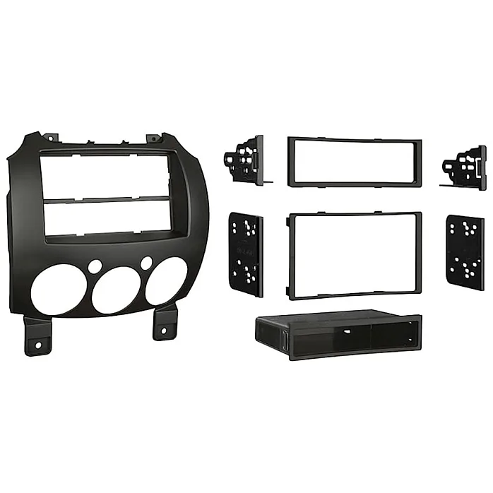 InCarTec FK-780 Mazda 2 Single/ Double Din Stereo Upgrade Fitting Kit (WITHOUT SWC)