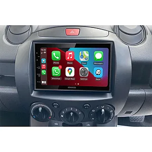 Mazda 2 (3rd Gen) DE Kenwood DMX5020DABS Apple CarPlay DAB Digital Radio Upgrade Kit