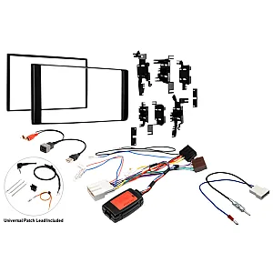 InCarTec FK-797-USB Nissan Juke 2010-2014 Double Din Stereo Fitting Kit (WITH SWC AND USB RETENTION)