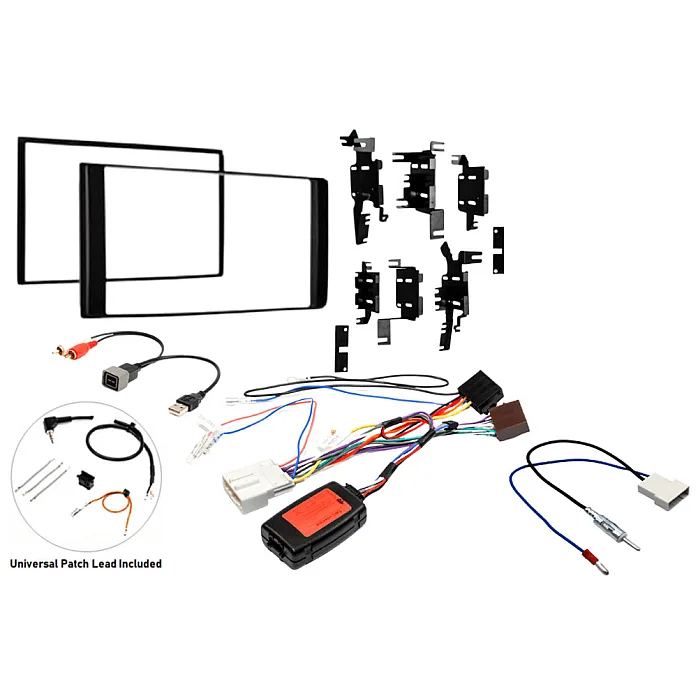 InCarTec FK-797-USB Nissan Juke 2010-2014 Double Din Stereo Fitting Kit (WITH SWC AND USB RETENTION)