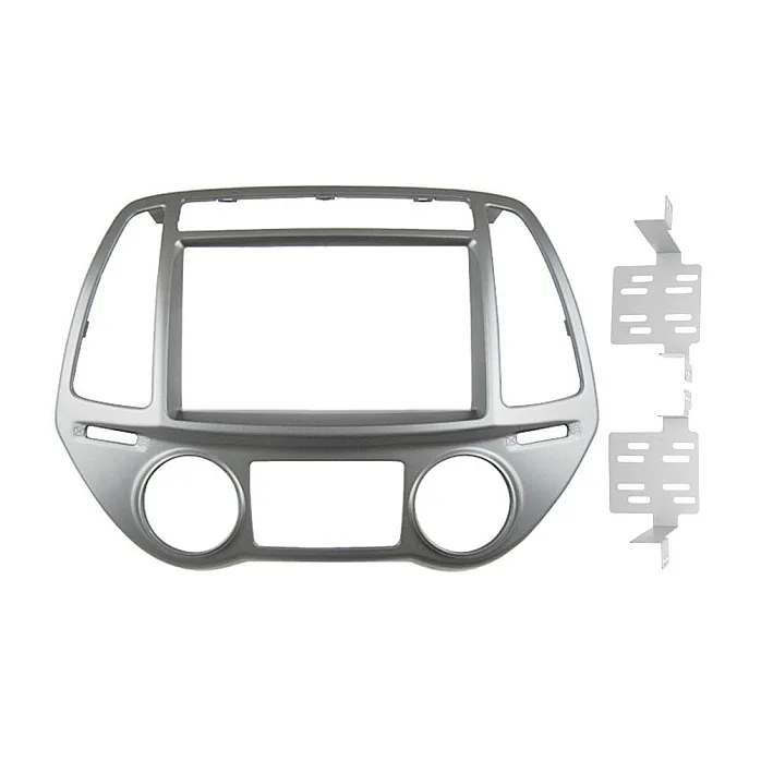 InCarTec FK-801-AUTO-SWC Hyundai i20 (2012-2014) Double DIN Stereo Upgrade Fitting Kit (AUTOMATIC AIR CON CONTROLS)