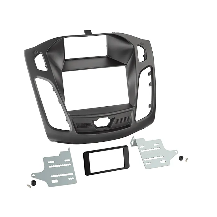 InCarTec FK-893-PDC Ford Focus Mk3 2011-2015 Double Din Car Stereo Upgrade Fitting Kit (WITH SWC and PDC)