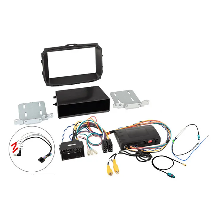 InCarTec FK-896-UCON5 Alfa Romeo Giulietta (2010-2021) Single / Double Din Uconnect 5" Radio Fitting Kit