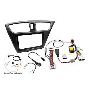 InCarTec FK-907-NAVB Honda Civic (2012–2017) Double Din Car Stereo Fitting Kit Type B Navi, USB & Camera Retention