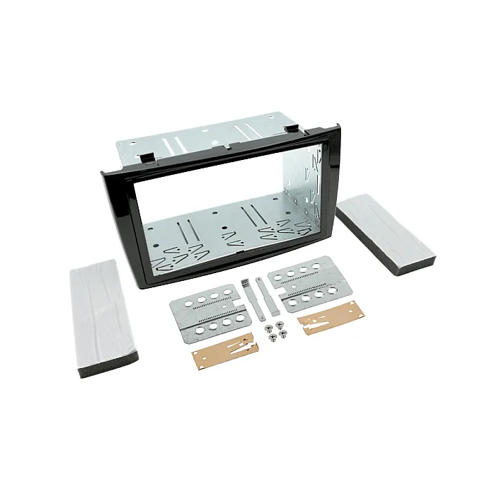 InCarTec FK-915/3-SWC Peugeot 308 (2008-2013) Double Din Car Stereo Fitting Kit (PIANO BLACK/ WITH SWC)