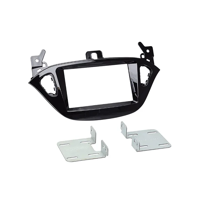 InCarTec FK-925-USB Vauxhall / Opel Piano Black Double Din Stereo Fitting Kit (BT 3.0 Systems/ USB Retention)